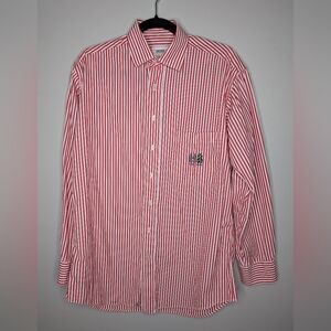 Hugo Boss Vintage Striped Button Down Shirt sz 15 32/33